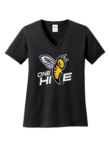 Women's Core Cotton V-Neck Tee preview, front