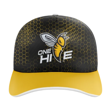 5 Panel Curved Bill Cap preview, front