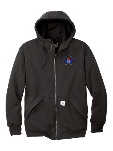 Carhartt Midweight Thermal-Lined Full-Zip Sweatshirt preview, front