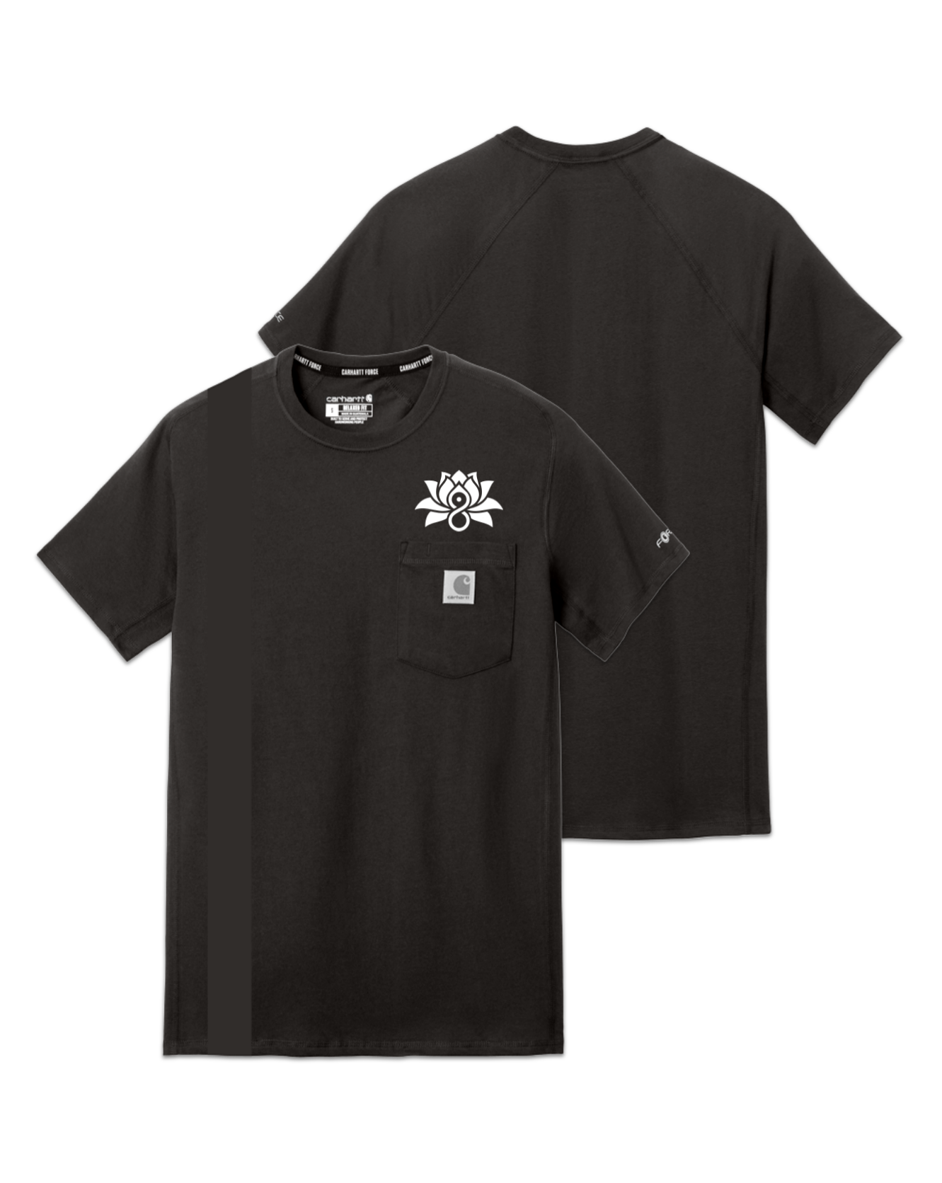 Rendered product preview, stack