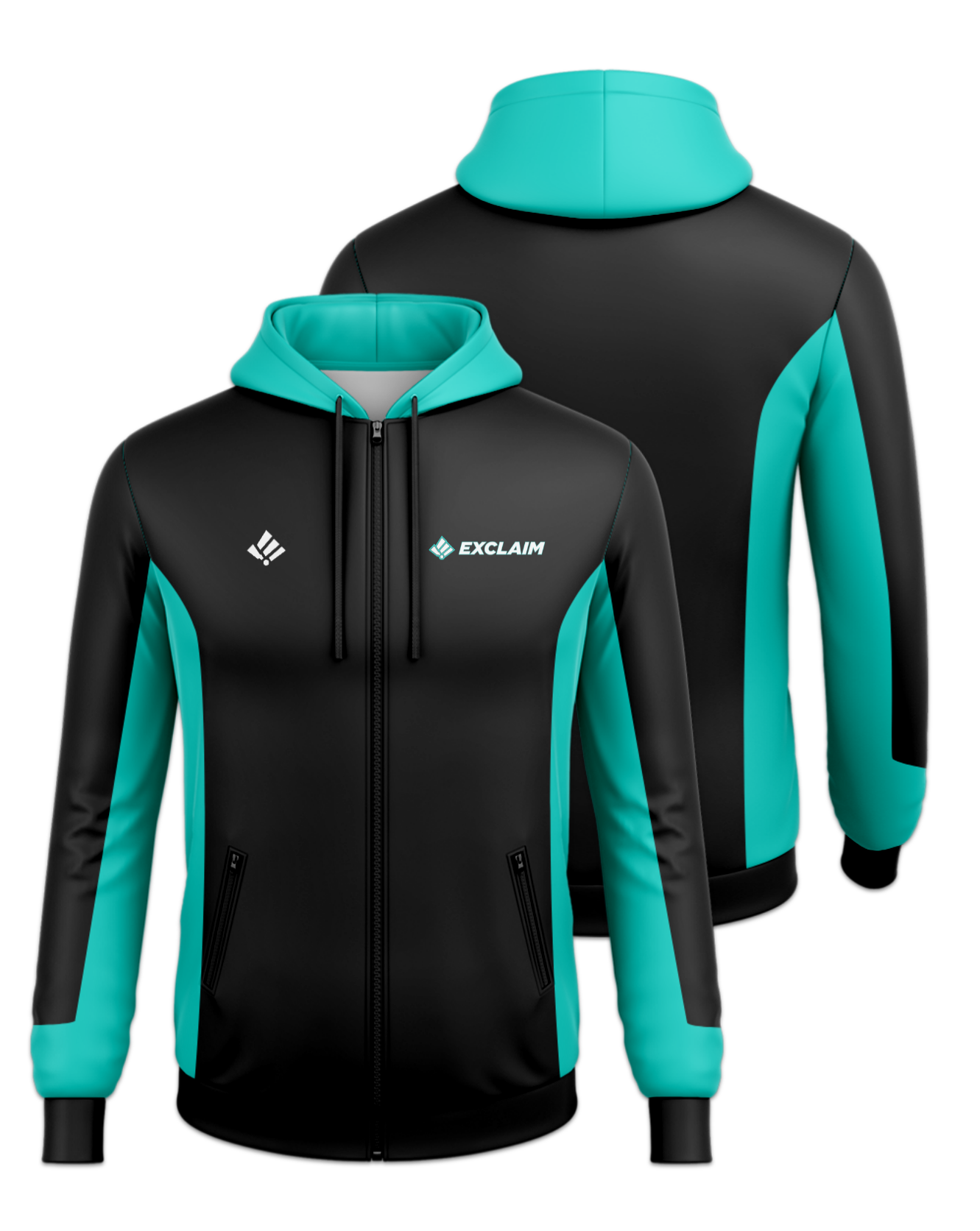 Rendered product preview, stack