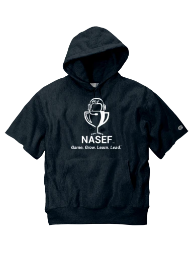 Champion Reverse Weave Short Sleeve Hooded Sweatshirt preview, front