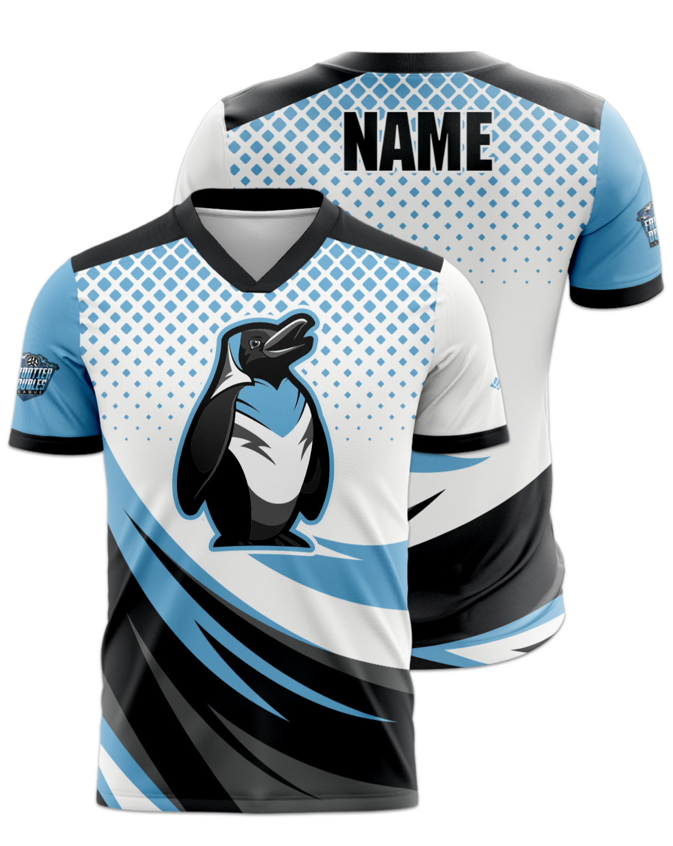 Rendered product preview, stack