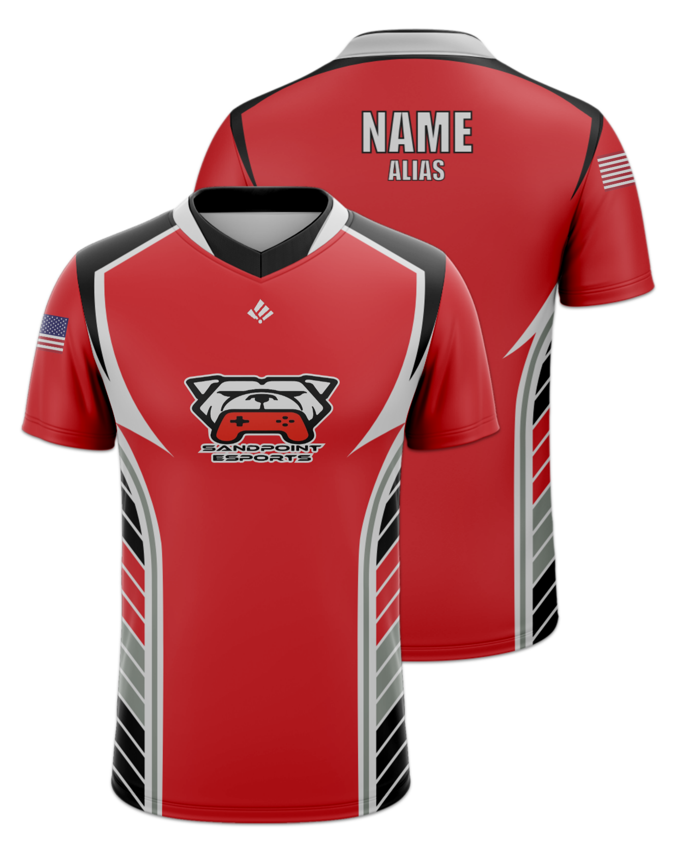 Rendered product preview, stack