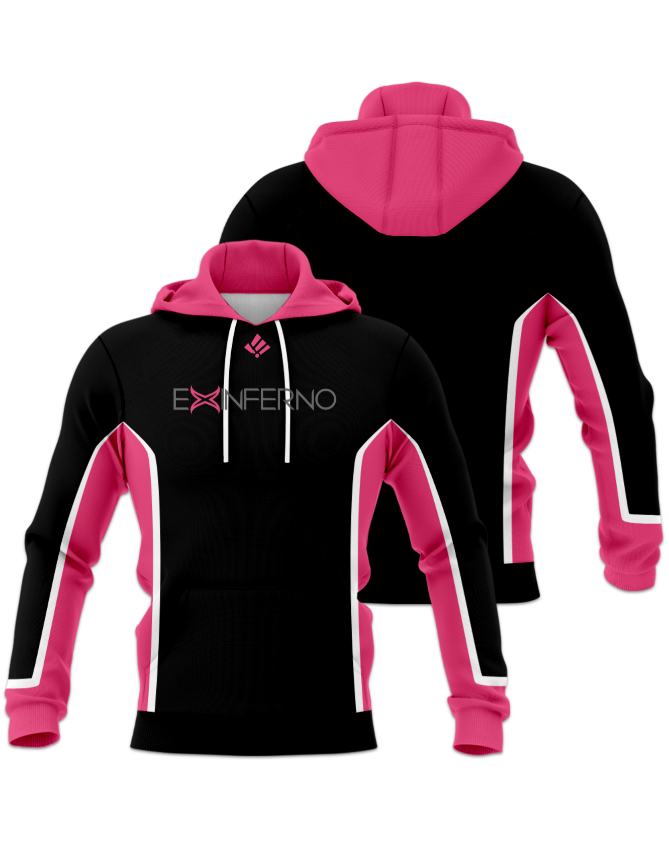 Rendered product preview, stack