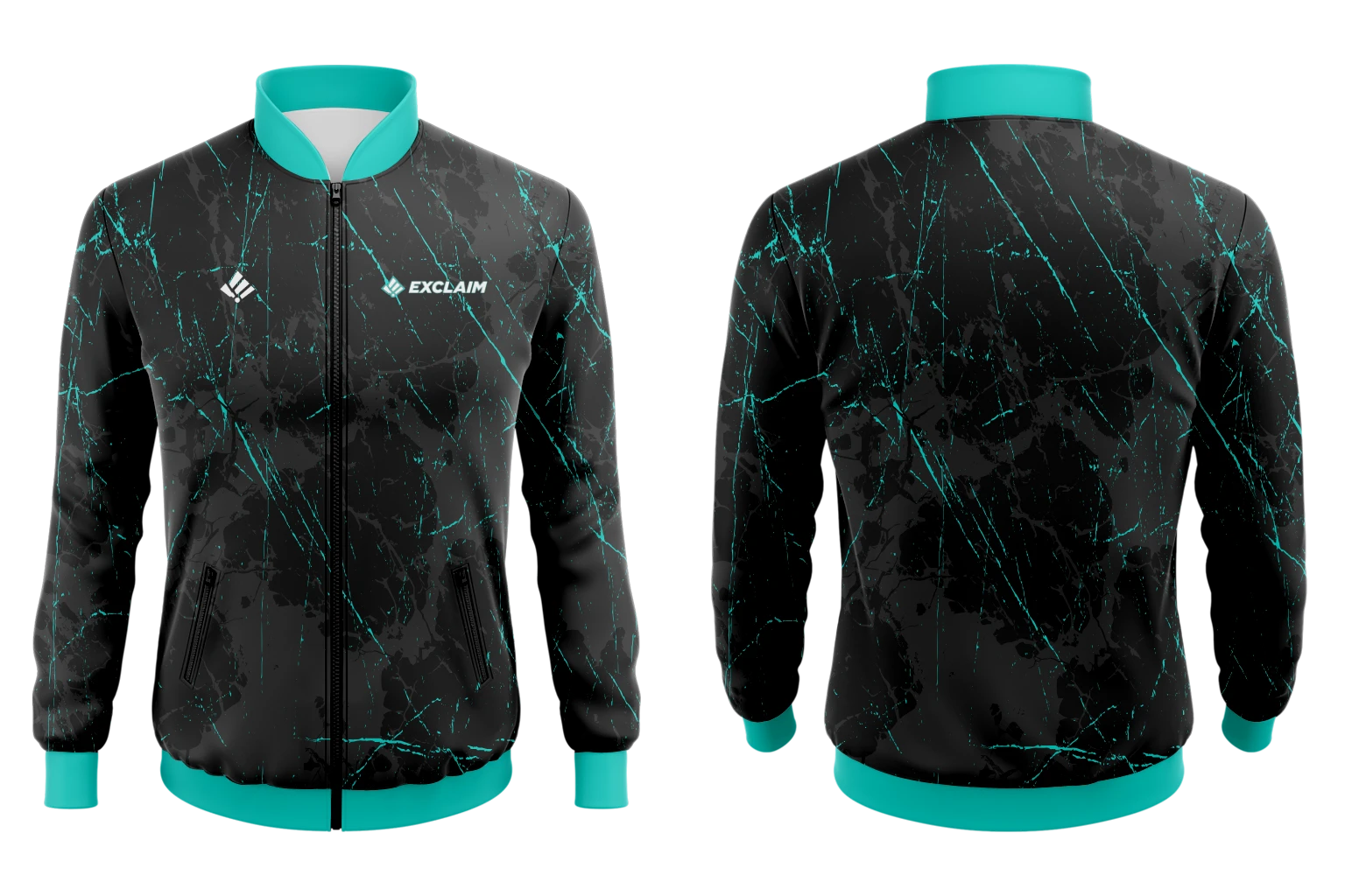 Men's Full Zip Jacket – Fracture - Exclaim