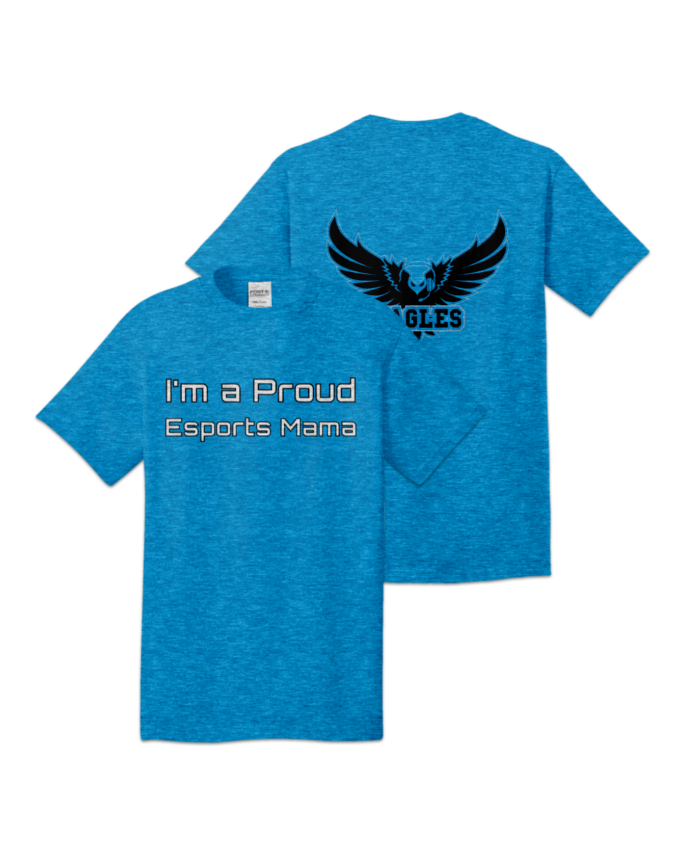 Rendered product preview, stack