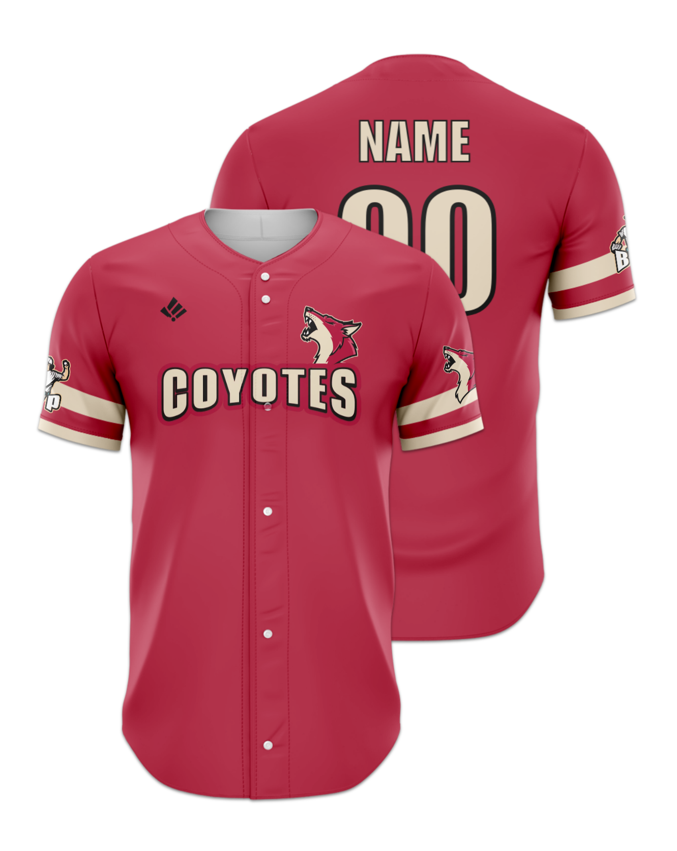 Rendered product preview, stack