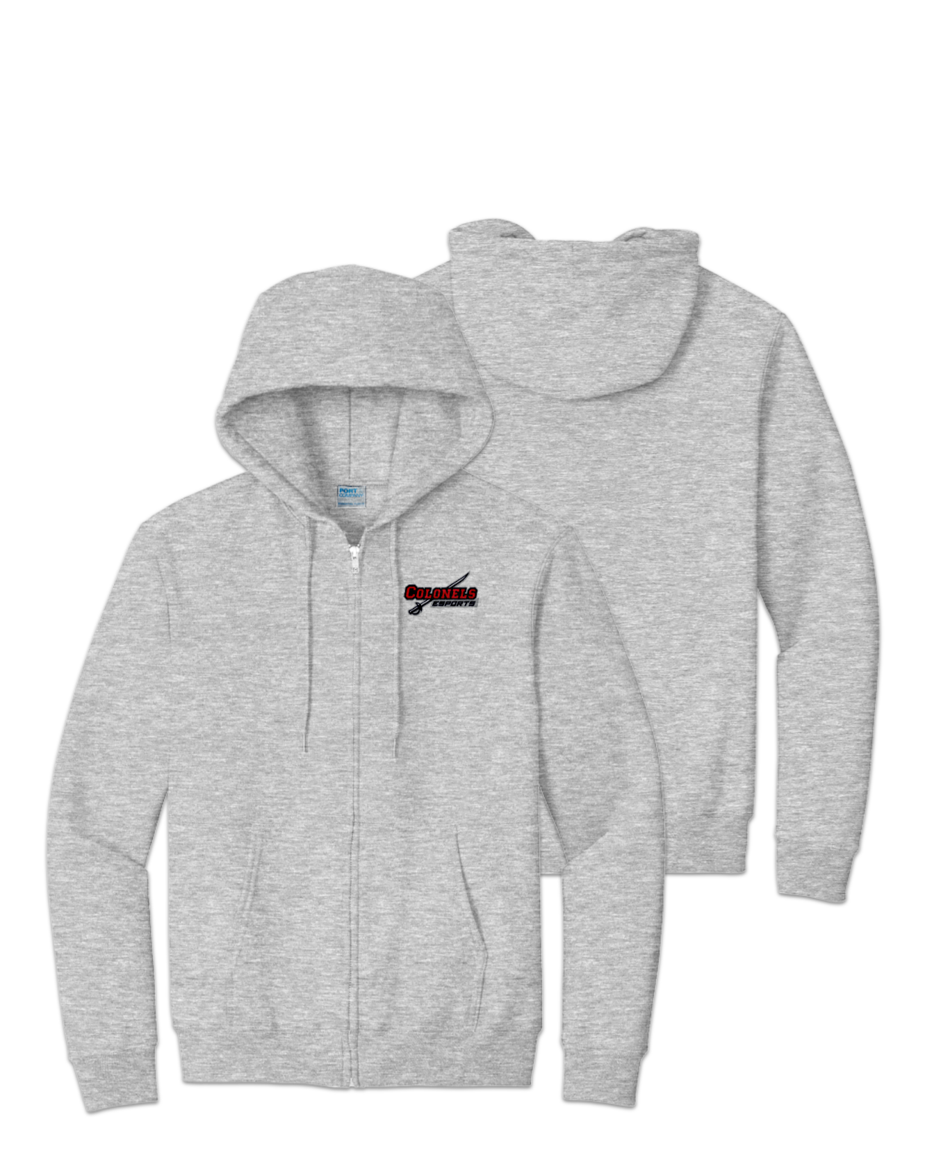 Rendered product preview, stack