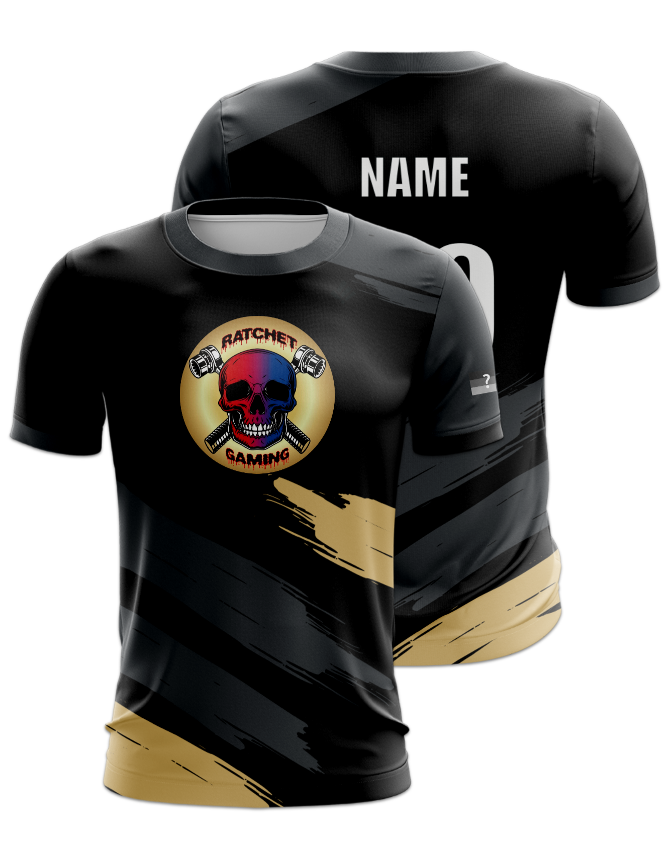 Rendered product preview, stack