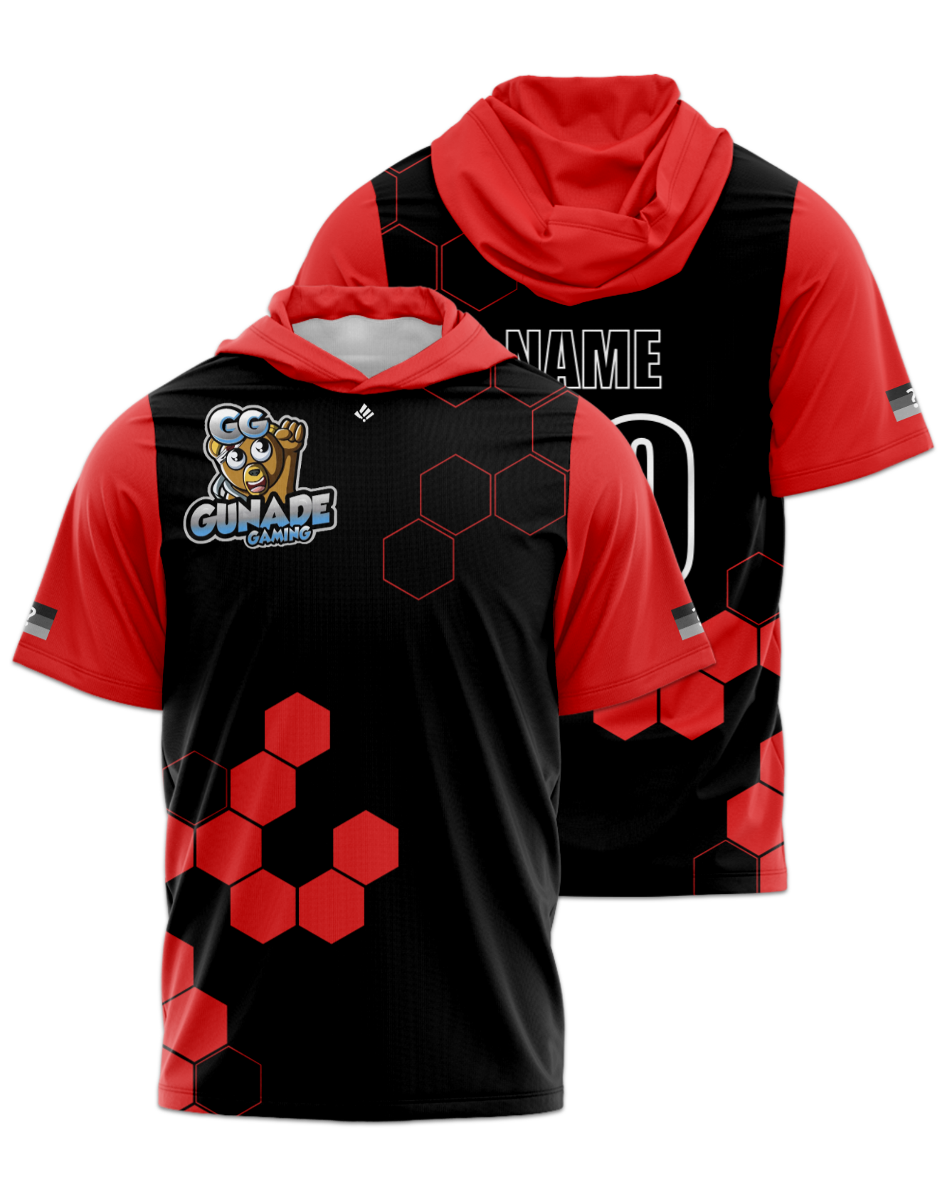 Rendered product preview, stack