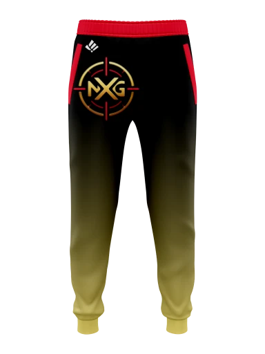 Custom Sublimated Men's Feels Like Cotton Joggers preview, front
