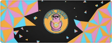 Peeps Mousepad (Alt Logo) preview, front