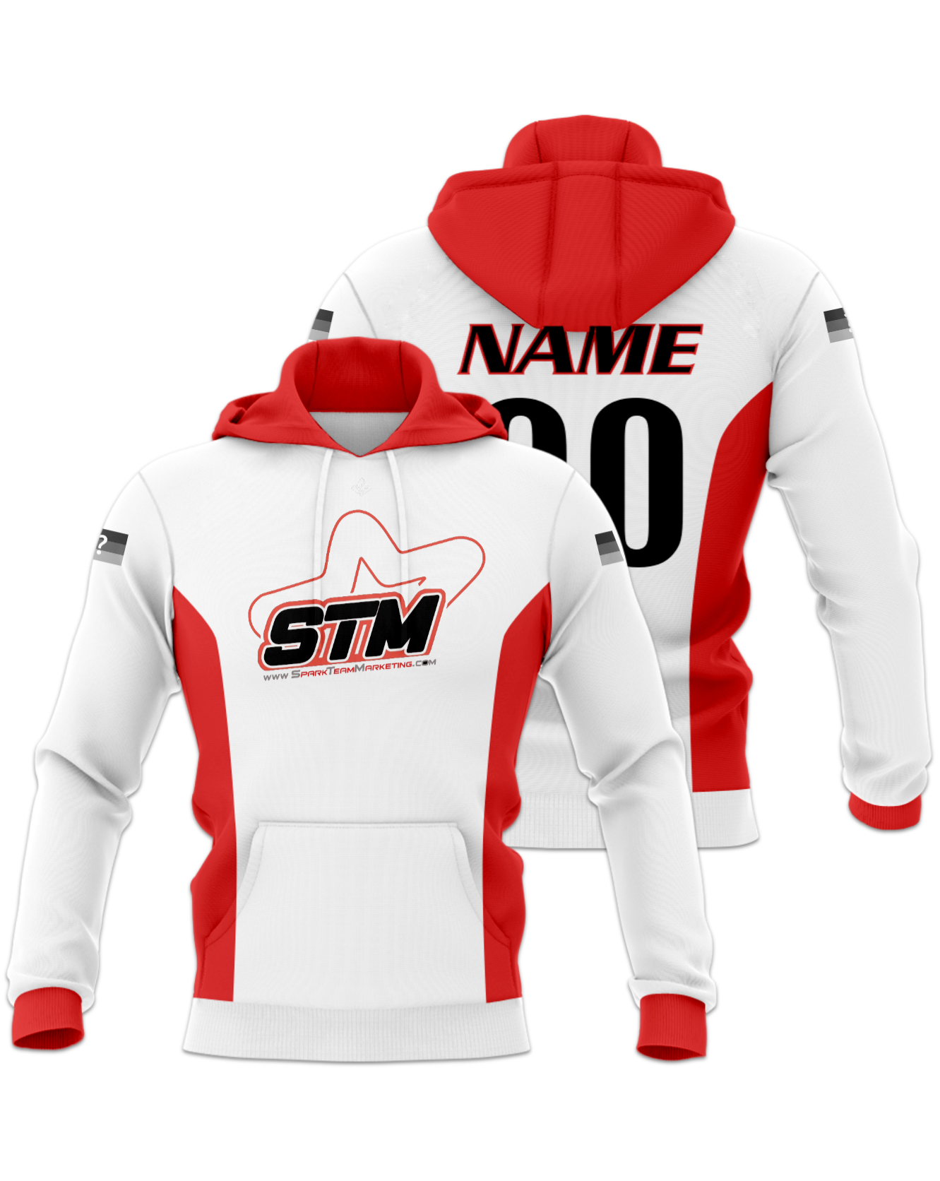 Rendered product preview, stack