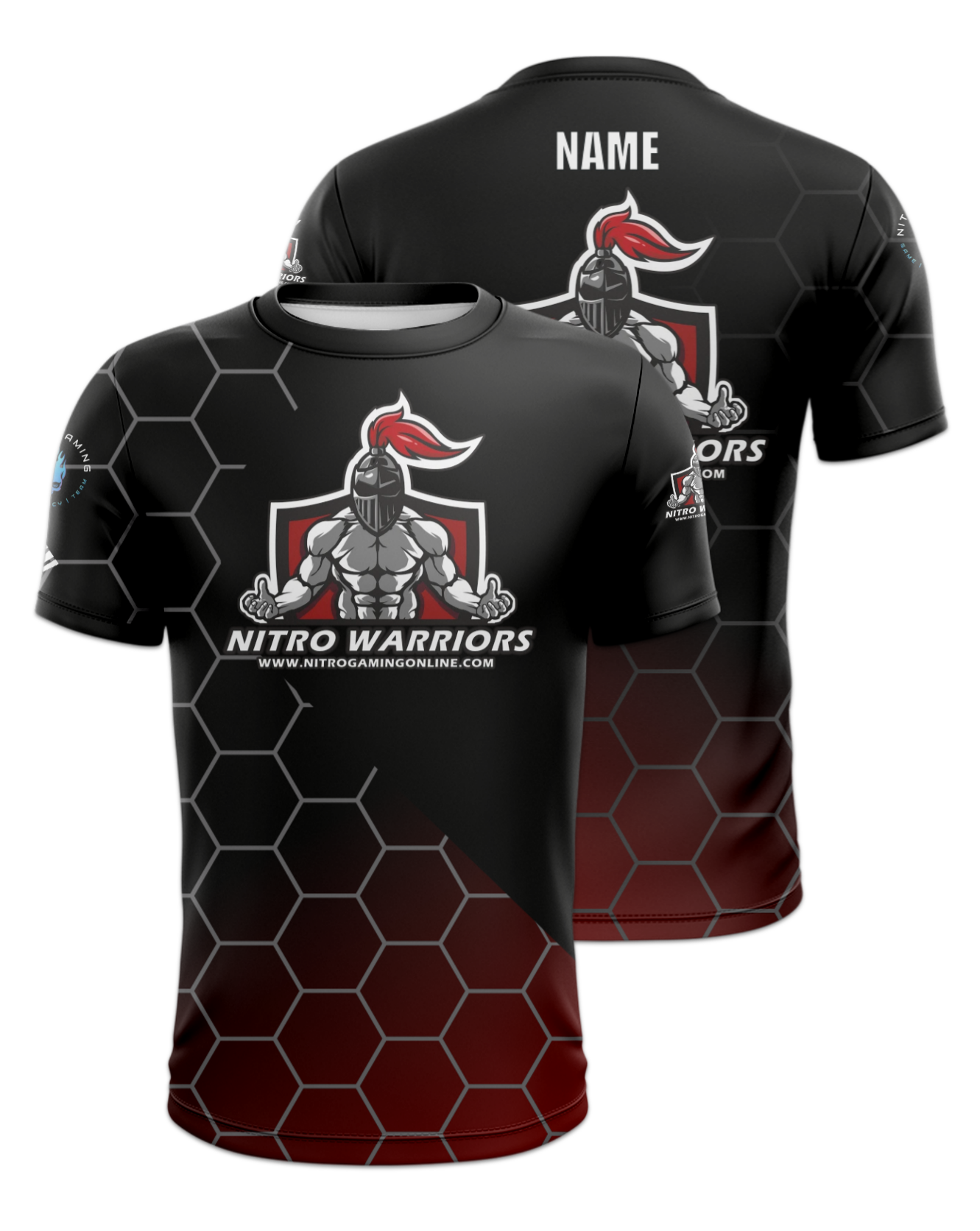 Rendered product preview, stack