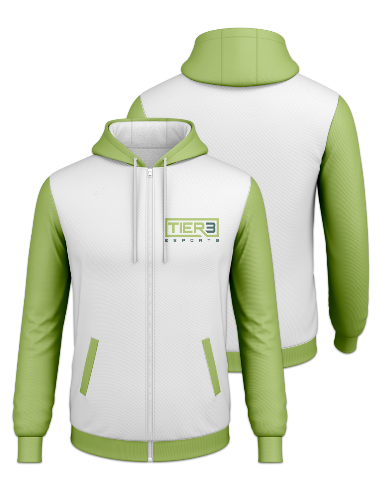 Rendered product preview, stack
