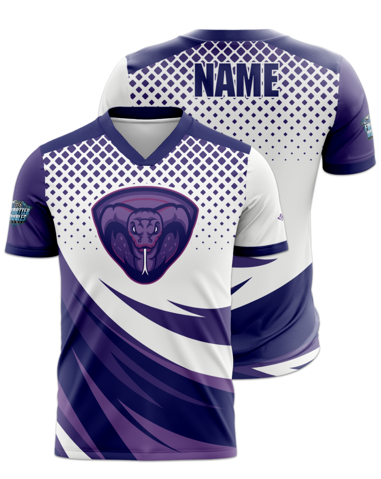 Rendered product preview, stack