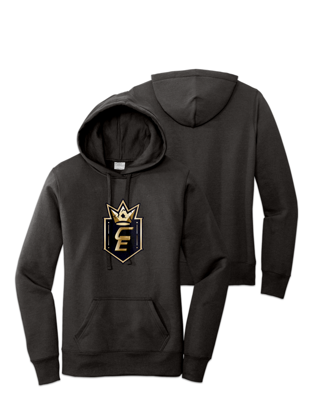 Rendered product preview, stack