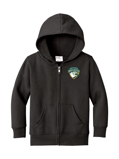 Toddler Core Fleece Full-Zip Hooded Sweatshirt preview, front