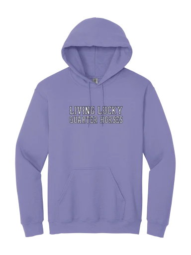 Feeling lucky hoodie lilac preview, front