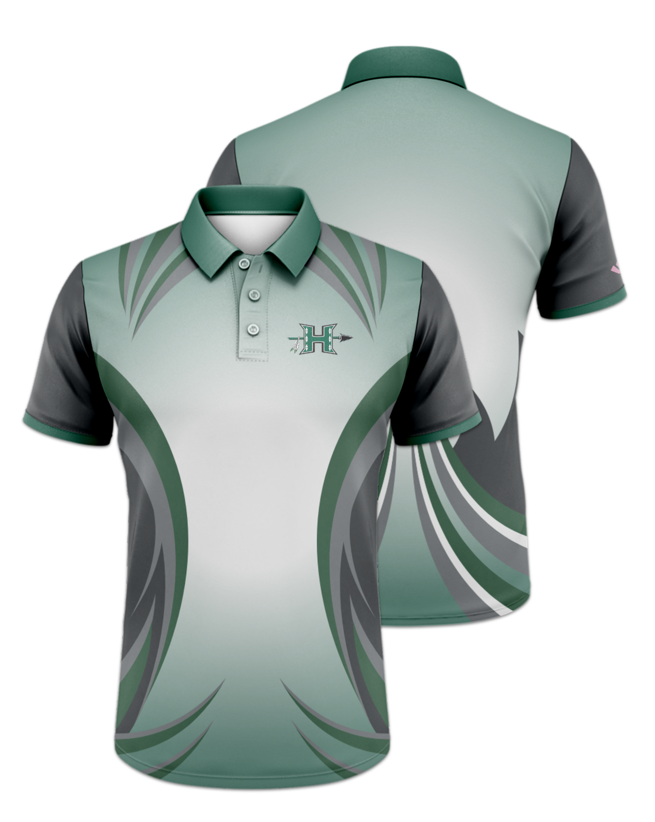 Rendered product preview, stack