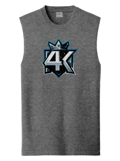 Port & Co Core Cotton Sleeveless Tee preview, front