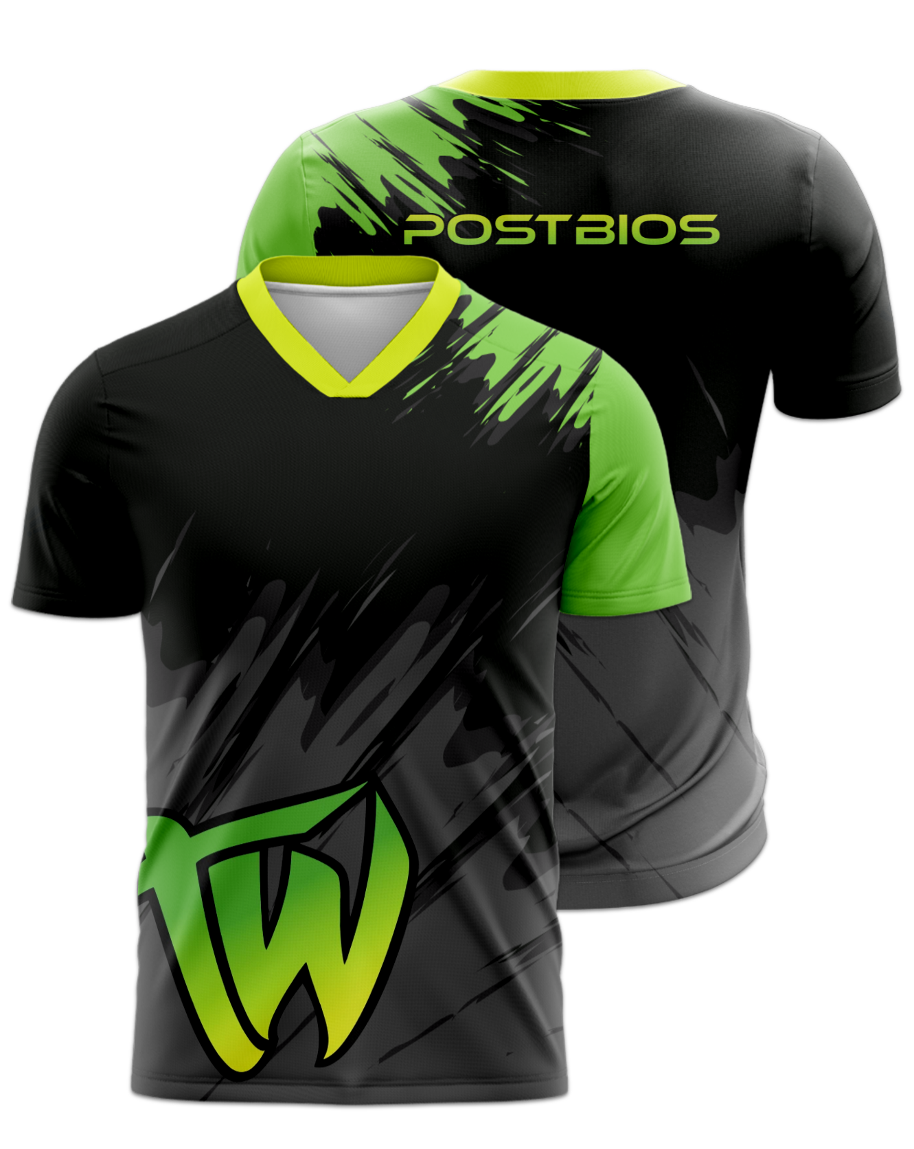 Rendered product preview, stack