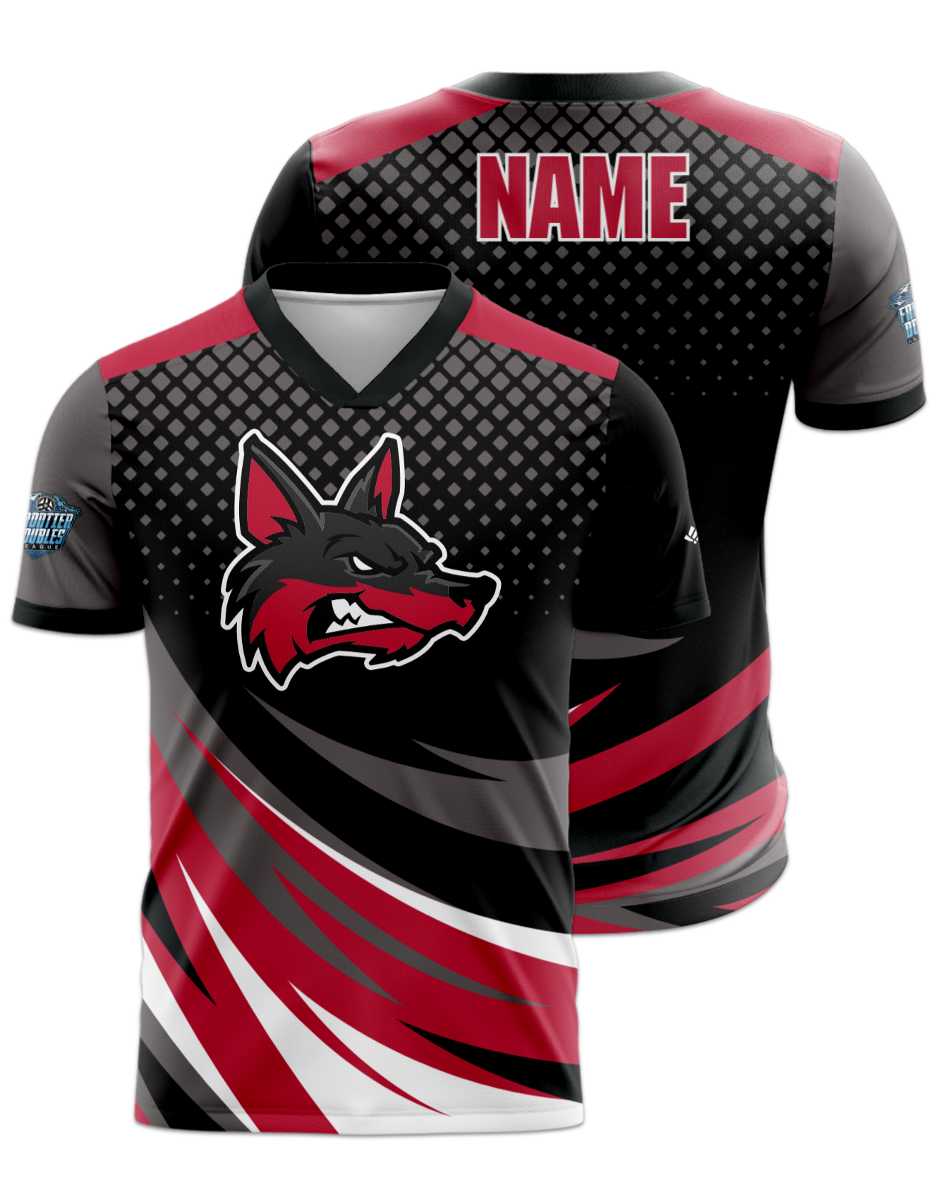 Rendered product preview, stack