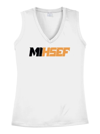 Sport-Tek Women's Sleeveless PosiCharge Competitor V-Neck Tee preview, front