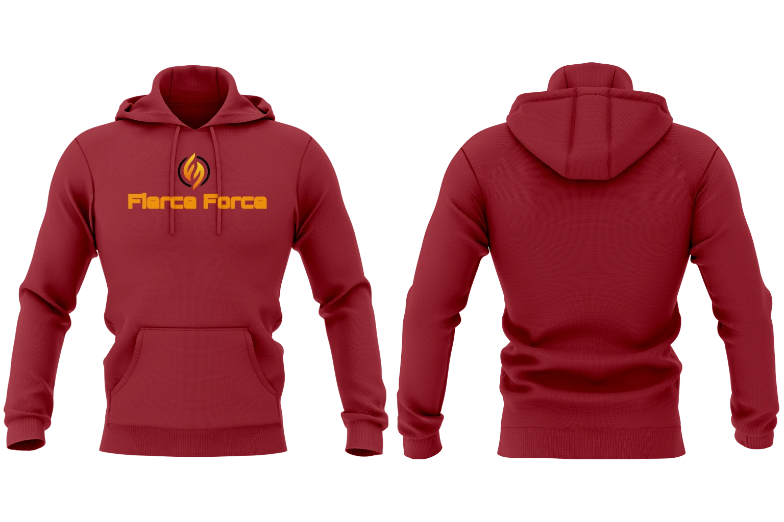 Fleece Pullover Hooded Sweatshirt – Fierce Force