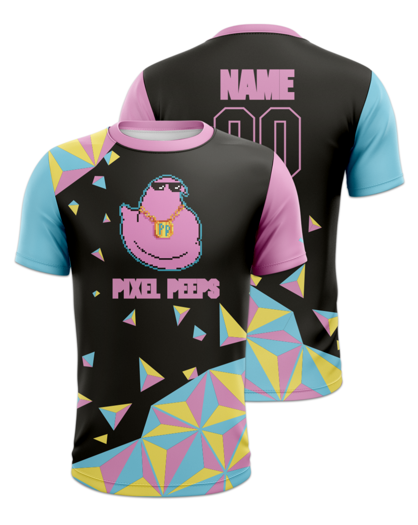 Rendered product preview, stack