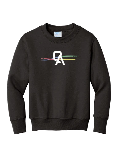 Youth Core Fleece Crewneck Sweatshirt preview, front
