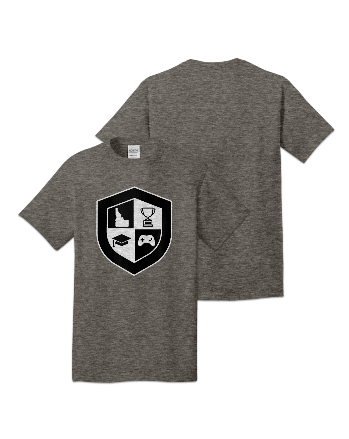 Rendered product preview, stack