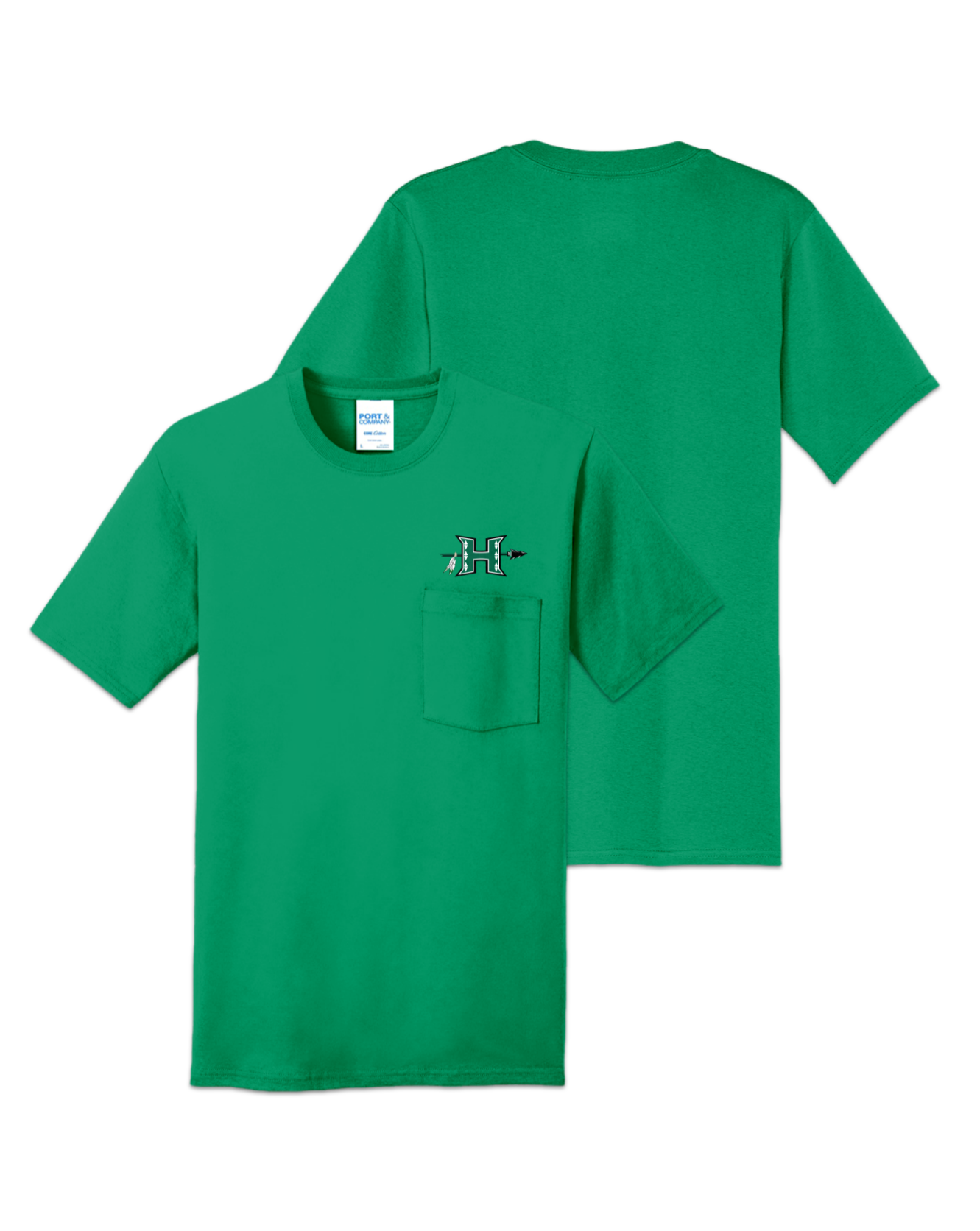 Rendered product preview, stack