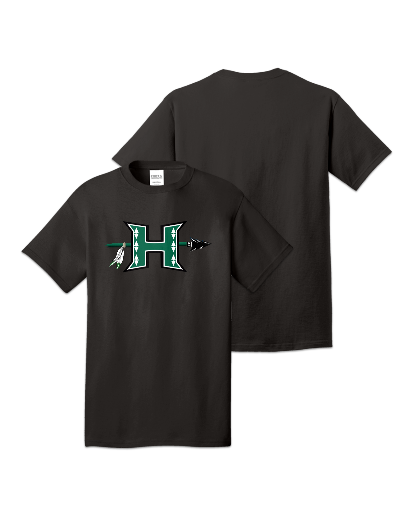 Rendered product preview, stack