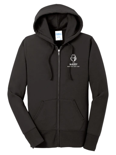 Port & Co Women's Core Fleece Full-Zip Hooded Sweatshirt preview, front