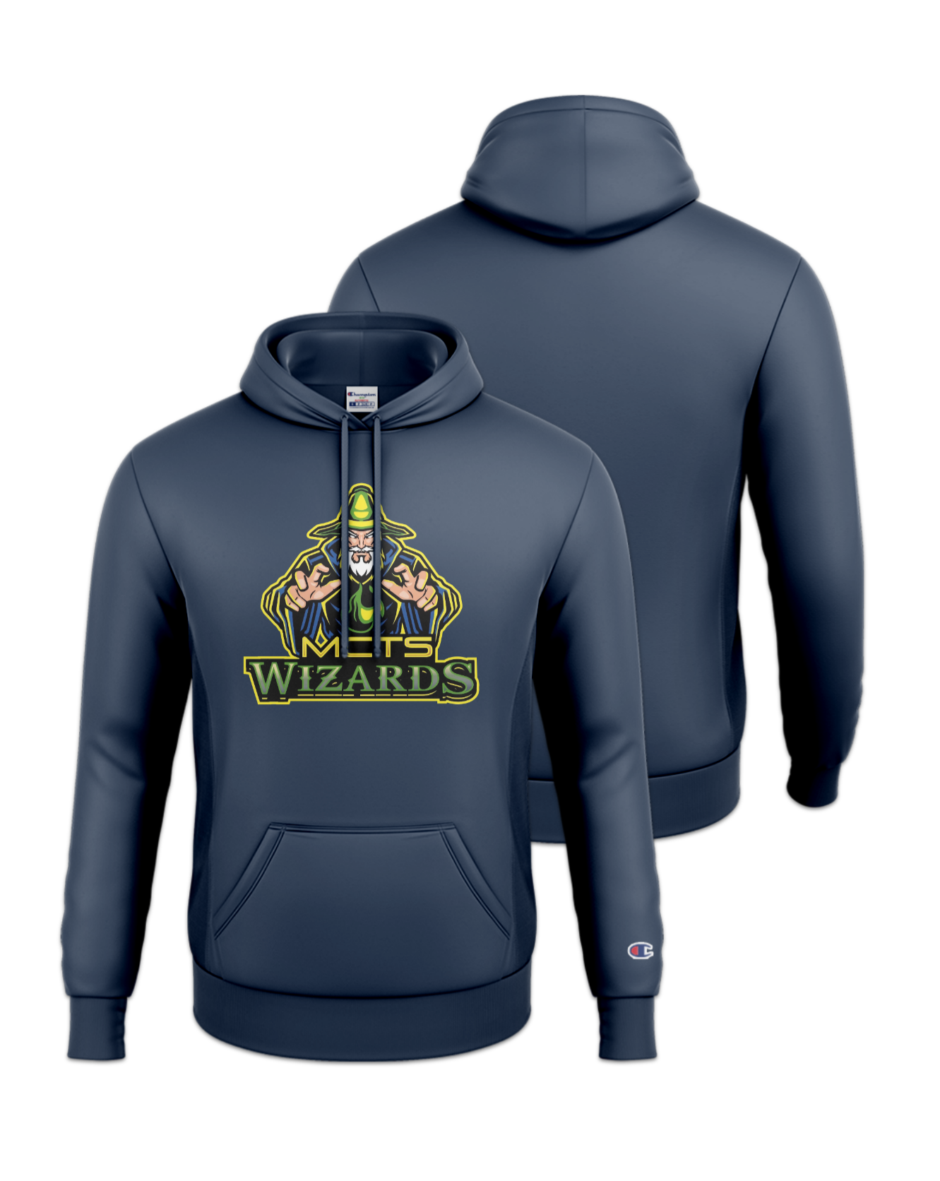 Rendered product preview, stack