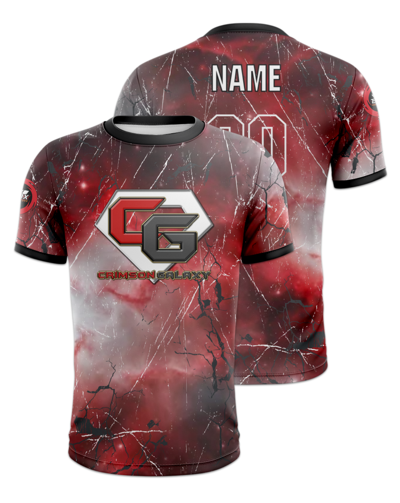 Rendered product preview, stack