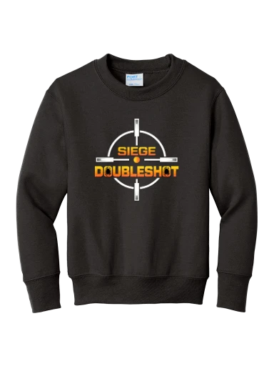 Port & Co Youth Core Fleece Crewneck Sweatshirt preview, front