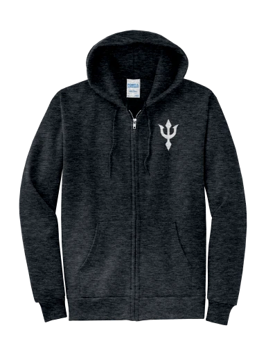Port & Co Core Fleece Full-Zip Hooded Sweatshirt preview, front