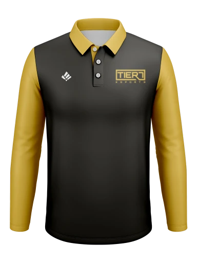 Men's Long Sleeve Polo preview, front