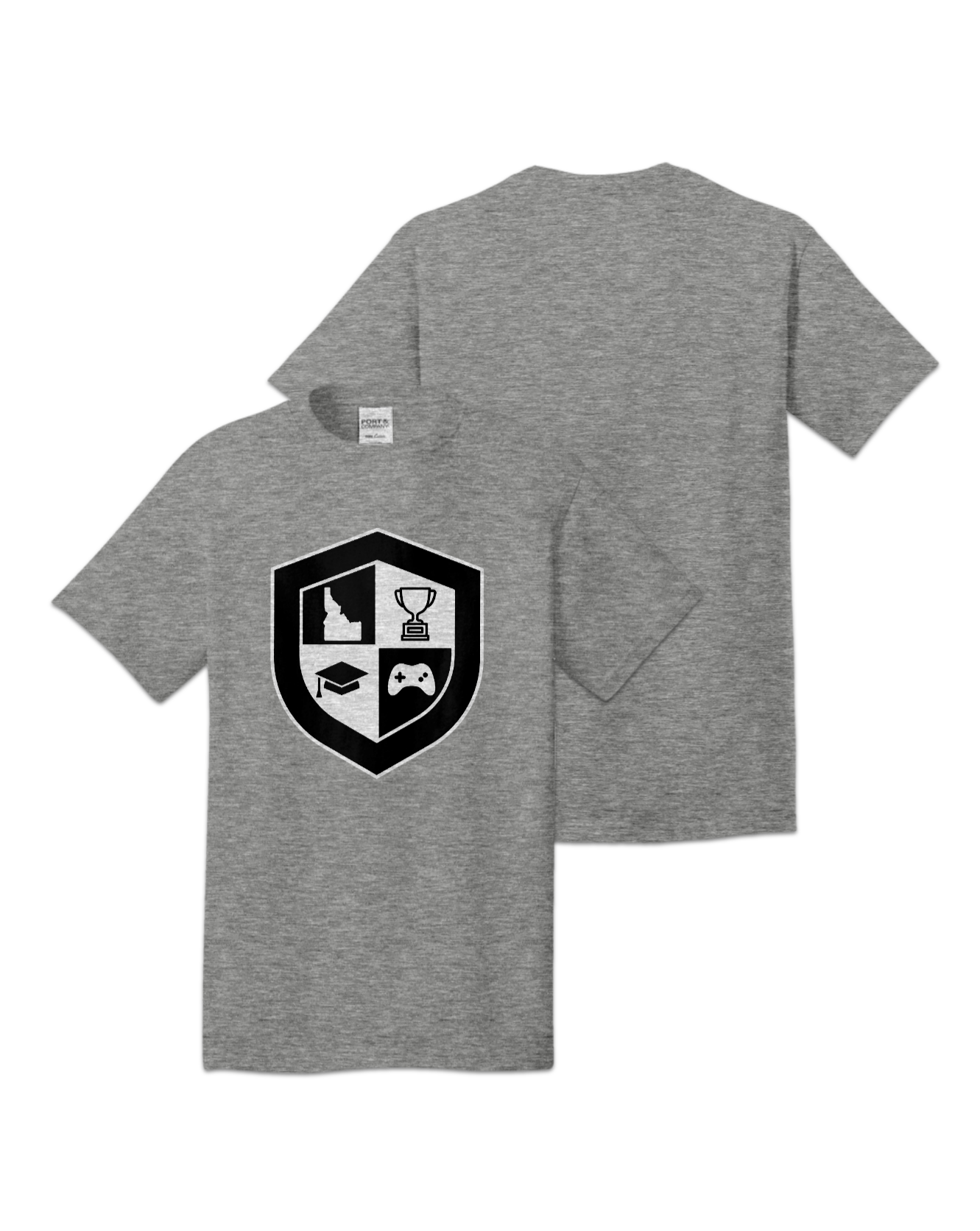 Rendered product preview, stack