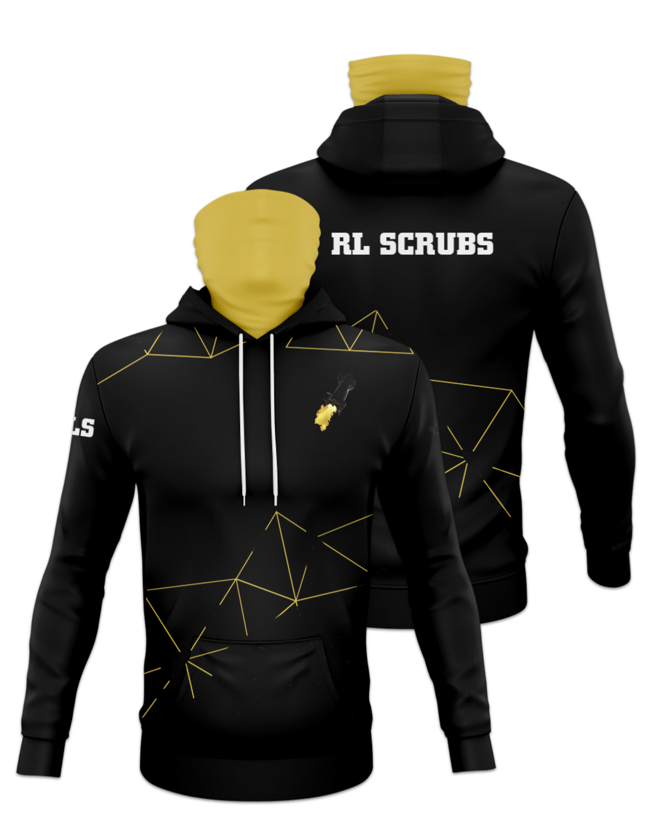 Rendered product preview, stack