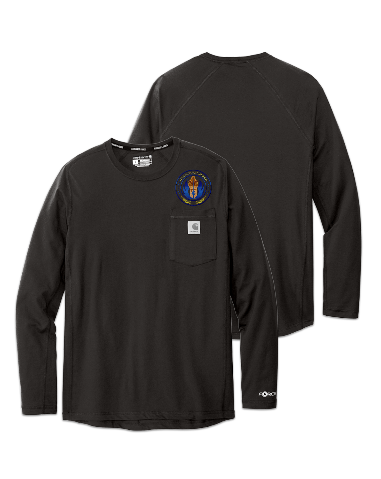 Rendered product preview, stack