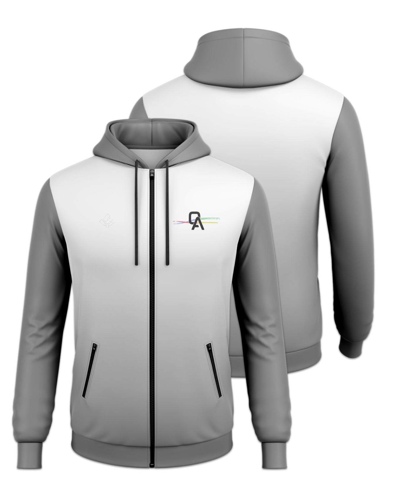 Rendered product preview, stack