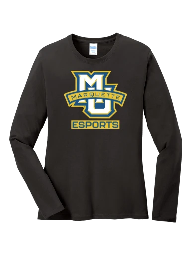 Women's Long Sleeve Core Cotton Tee preview, front