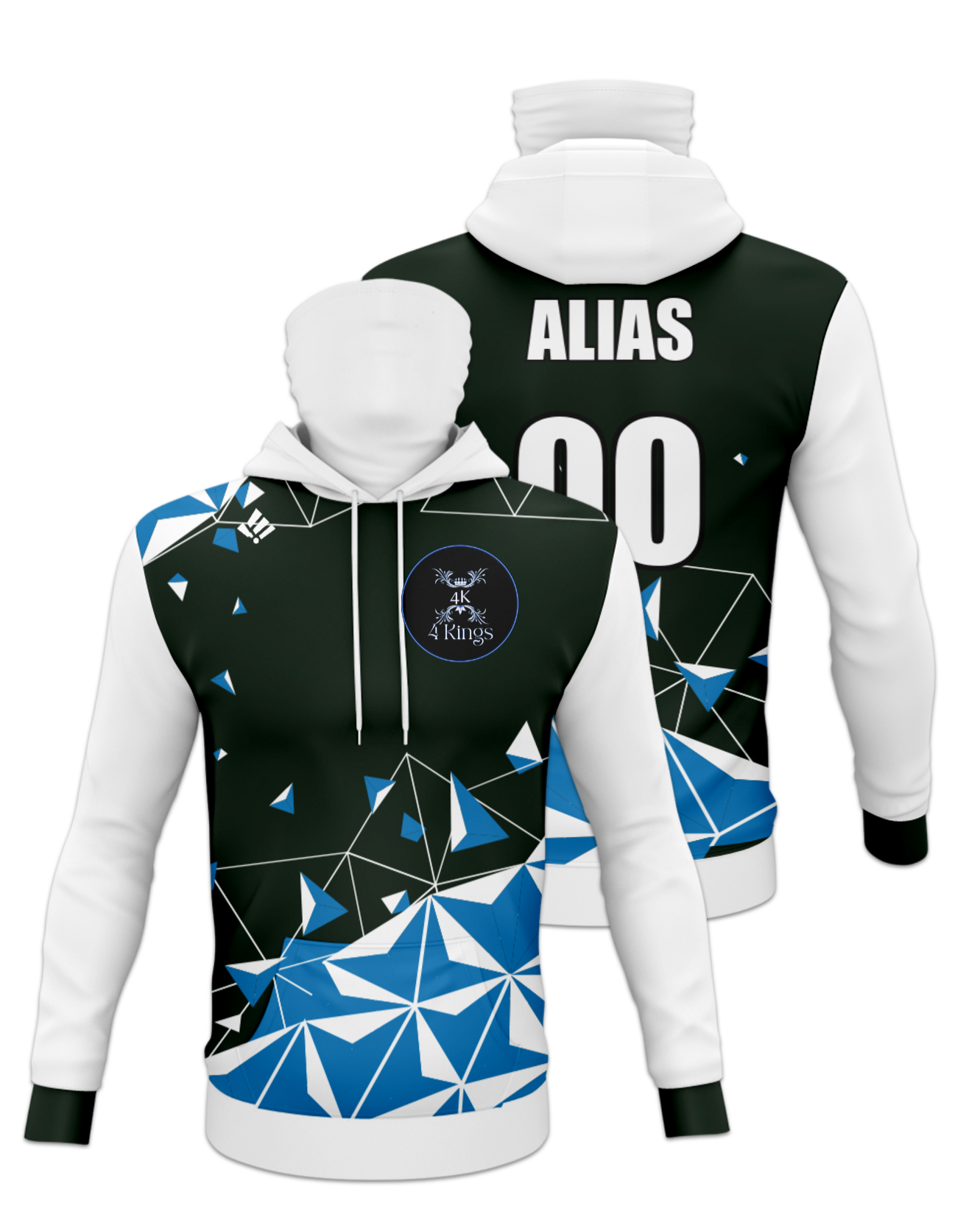 Rendered product preview, stack