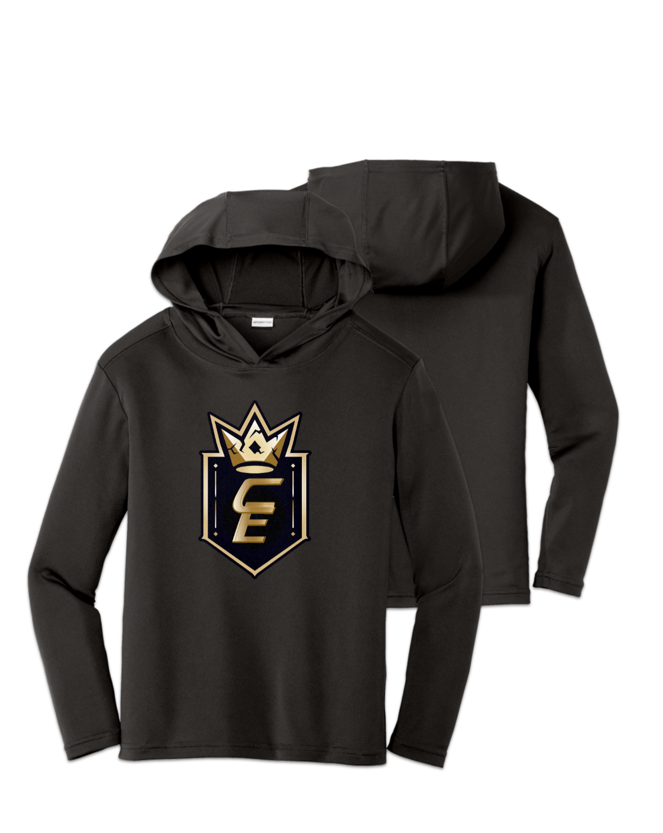 Rendered product preview, stack