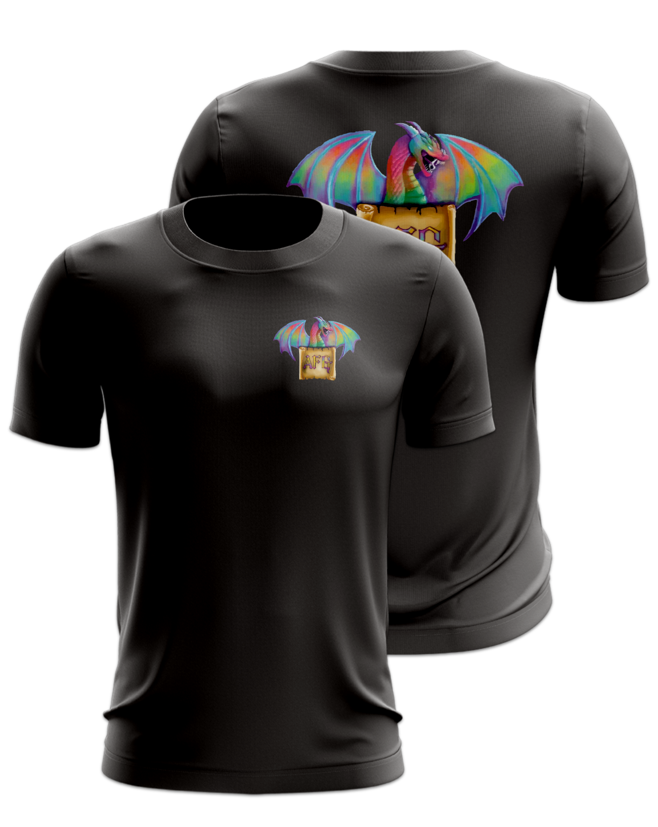 Rendered product preview, stack