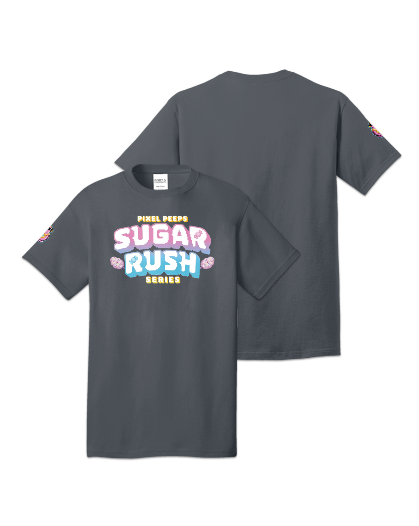 Rendered product preview, stack